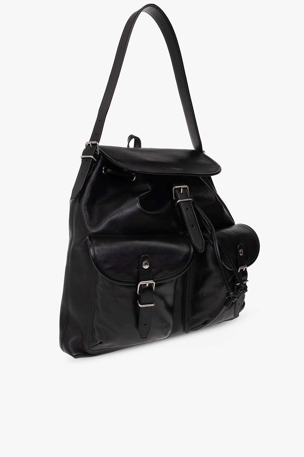 ショルダーバッグ Saint Laurent LOGO PRINT SHOULDER BAG BACKPACK Saint Laurent Backpack Shoulder Bag in Soft Leather | Neiman